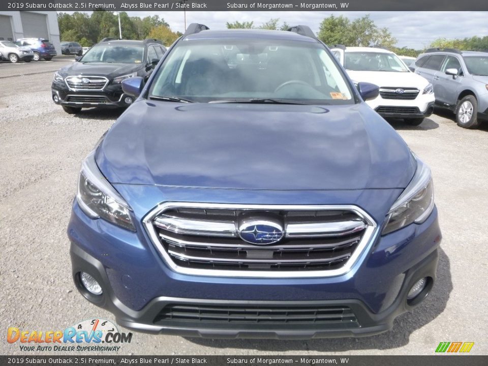 2019 Subaru Outback 2.5i Premium Abyss Blue Pearl / Slate Black Photo #9
