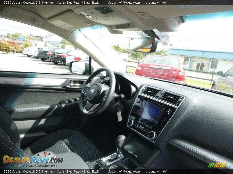 2019 Subaru Outback 2.5i Premium Abyss Blue Pearl / Slate Black Photo #11