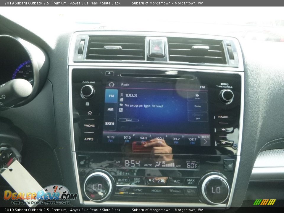 2019 Subaru Outback 2.5i Premium Abyss Blue Pearl / Slate Black Photo #16
