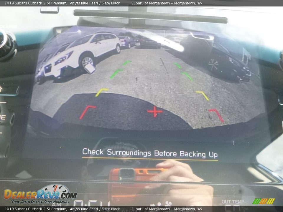 2019 Subaru Outback 2.5i Premium Abyss Blue Pearl / Slate Black Photo #17