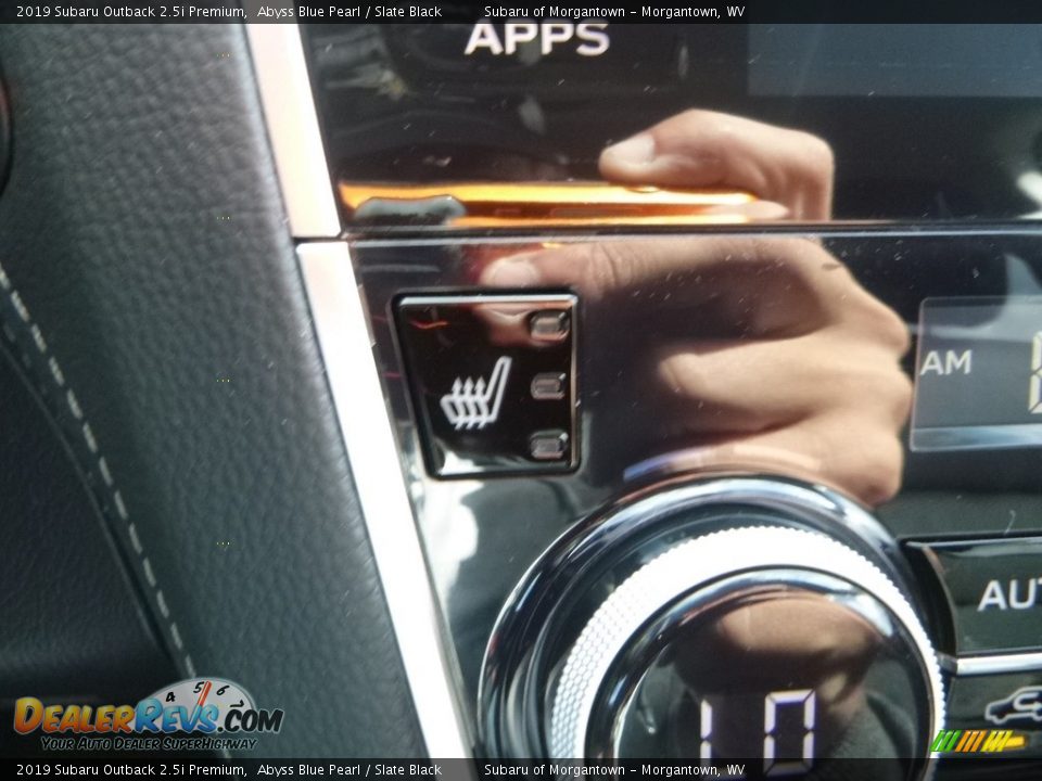 2019 Subaru Outback 2.5i Premium Abyss Blue Pearl / Slate Black Photo #18