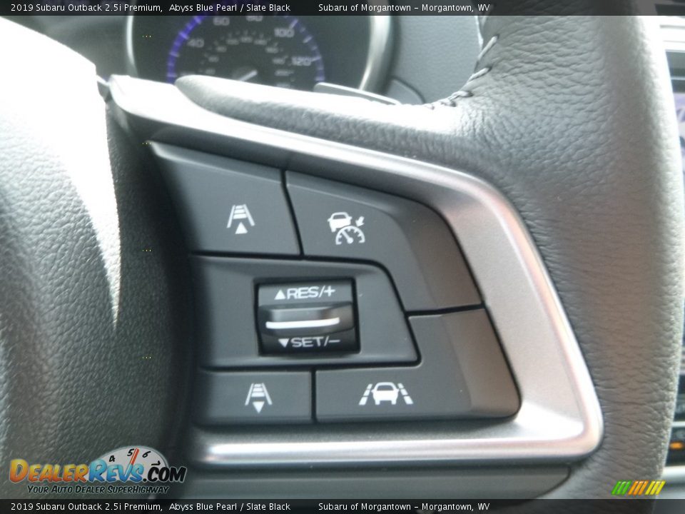 2019 Subaru Outback 2.5i Premium Abyss Blue Pearl / Slate Black Photo #19