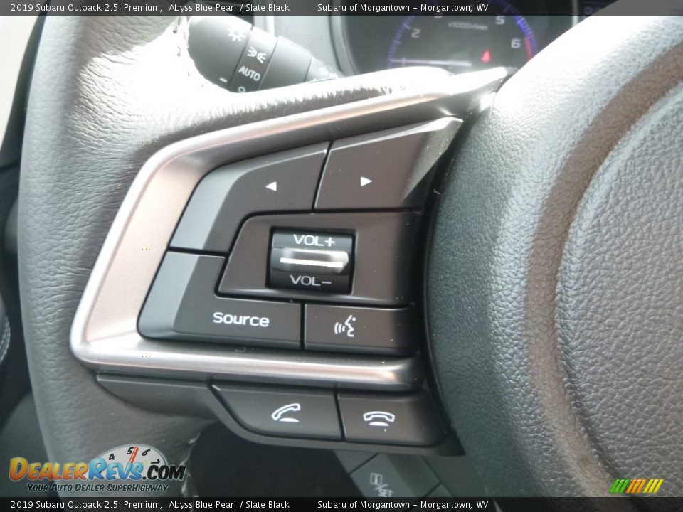 2019 Subaru Outback 2.5i Premium Abyss Blue Pearl / Slate Black Photo #20