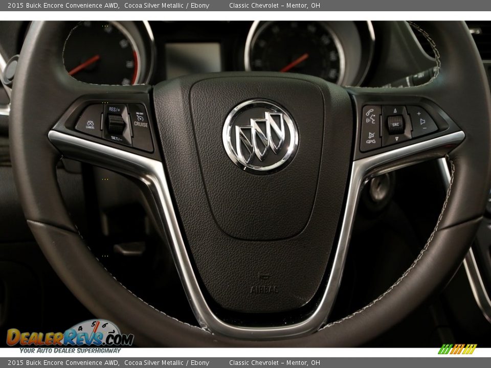 2015 Buick Encore Convenience AWD Cocoa Silver Metallic / Ebony Photo #7
