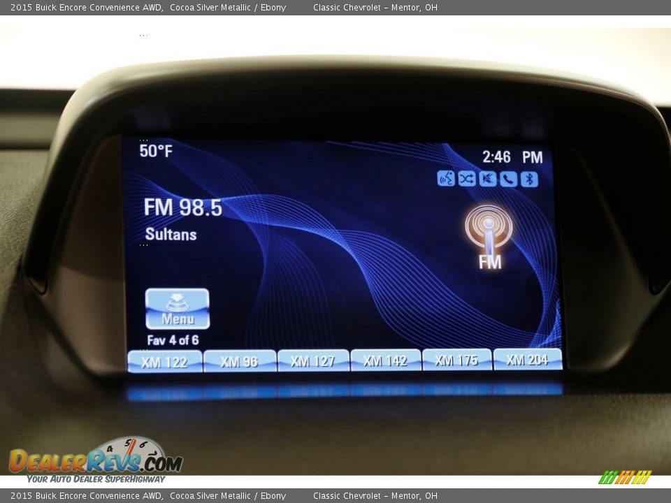 2015 Buick Encore Convenience AWD Cocoa Silver Metallic / Ebony Photo #10