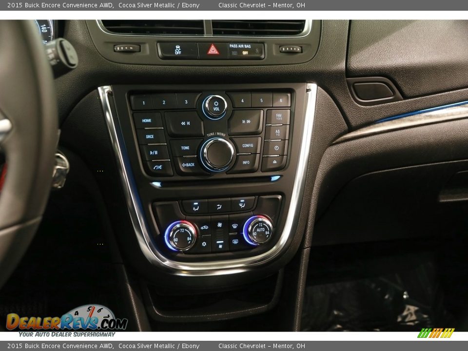 2015 Buick Encore Convenience AWD Cocoa Silver Metallic / Ebony Photo #12