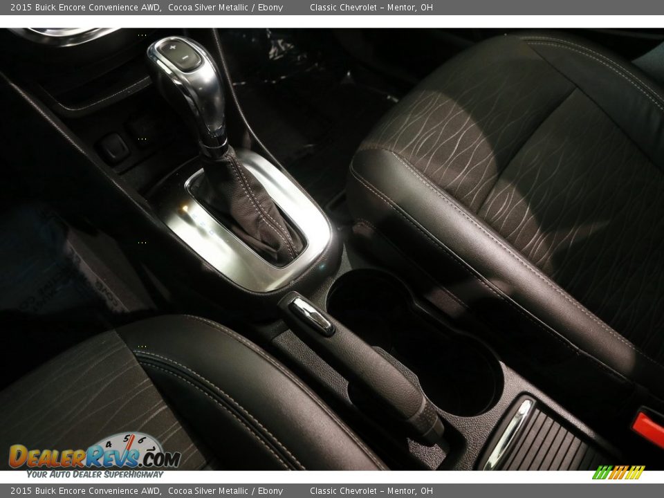2015 Buick Encore Convenience AWD Cocoa Silver Metallic / Ebony Photo #13