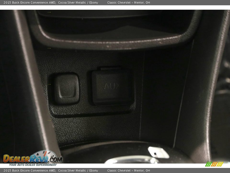 2015 Buick Encore Convenience AWD Cocoa Silver Metallic / Ebony Photo #14