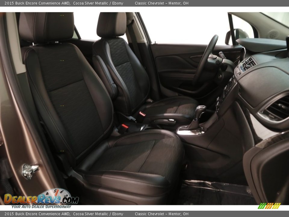 2015 Buick Encore Convenience AWD Cocoa Silver Metallic / Ebony Photo #15