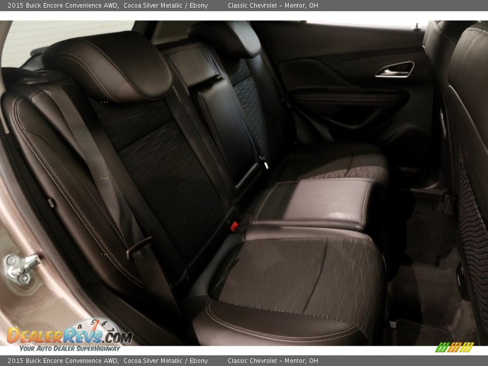 2015 Buick Encore Convenience AWD Cocoa Silver Metallic / Ebony Photo #16