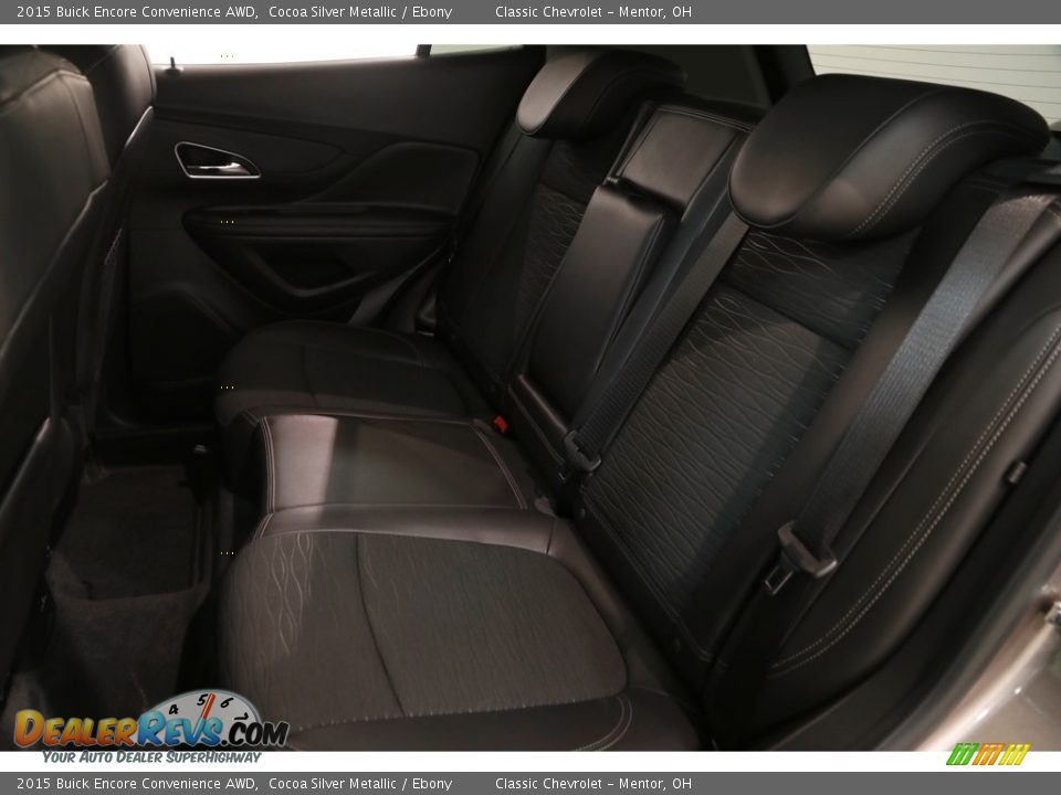2015 Buick Encore Convenience AWD Cocoa Silver Metallic / Ebony Photo #17