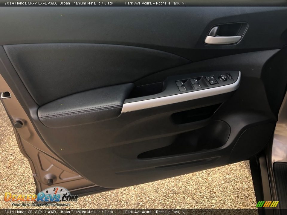 2014 Honda CR-V EX-L AWD Urban Titanium Metallic / Black Photo #11