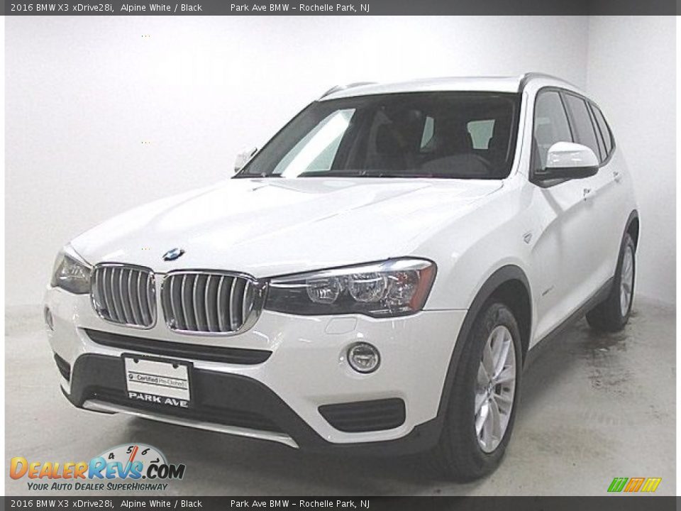 2016 BMW X3 xDrive28i Alpine White / Black Photo #1