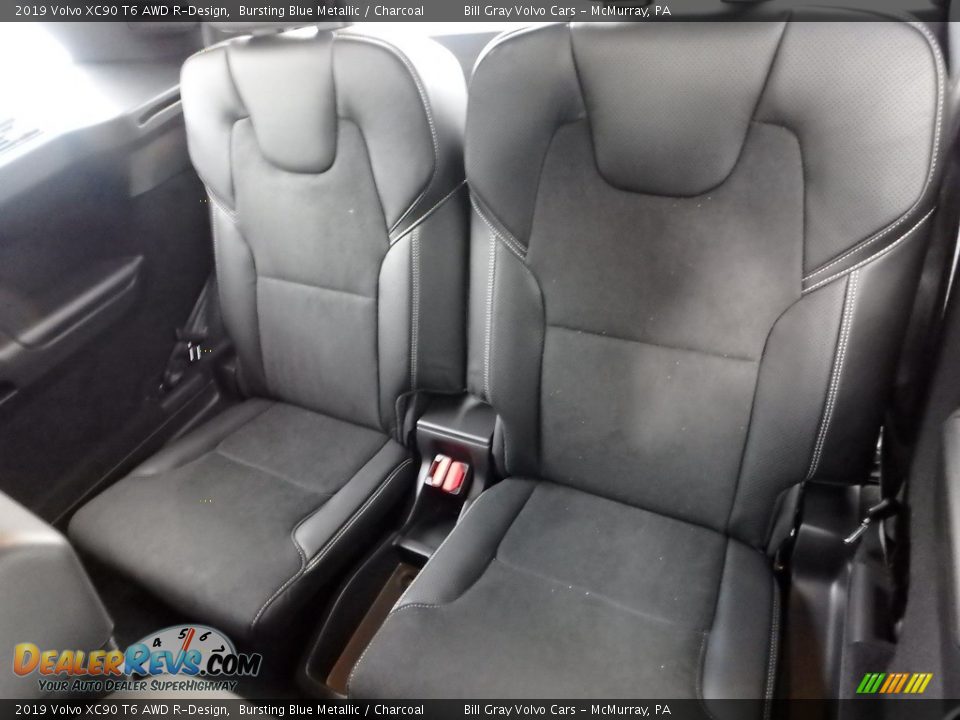 2019 Volvo XC90 T6 AWD R-Design Bursting Blue Metallic / Charcoal Photo #9