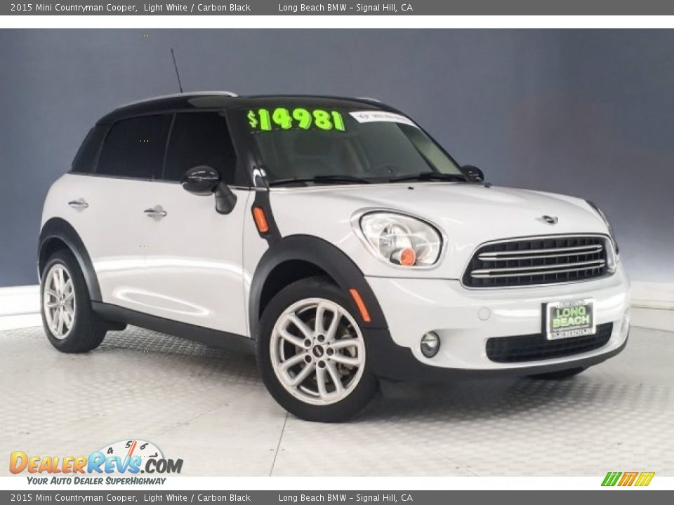 2015 Mini Countryman Cooper Light White / Carbon Black Photo #15