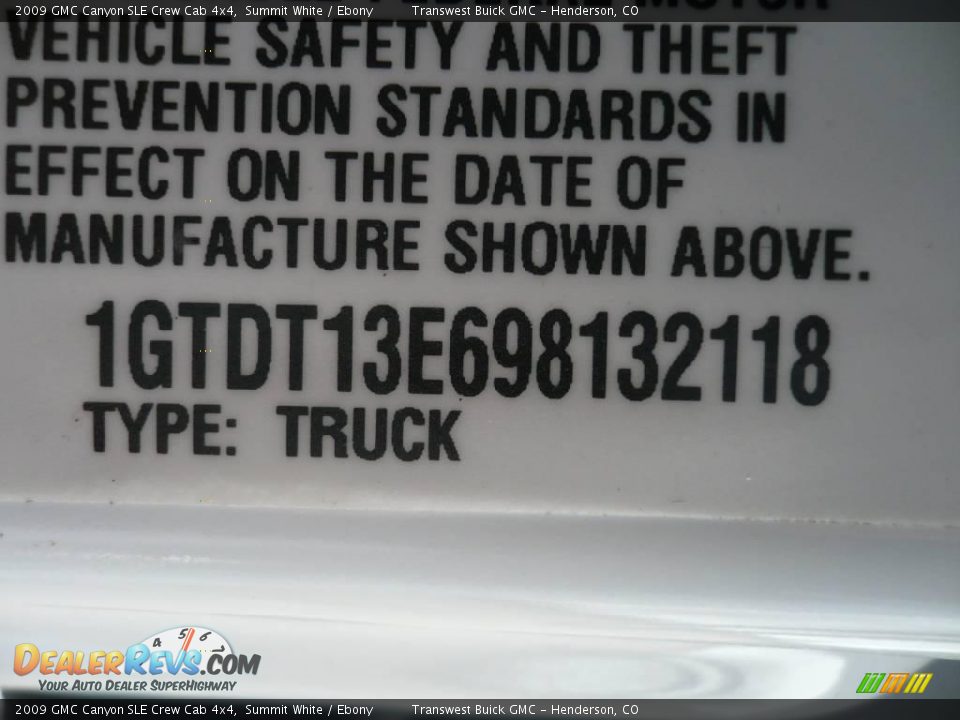 2009 GMC Canyon SLE Crew Cab 4x4 Summit White / Ebony Photo #9