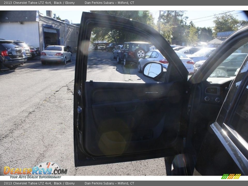 2013 Chevrolet Tahoe LTZ 4x4 Black / Ebony Photo #16