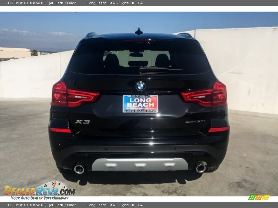 2019 BMW X3 sDrive30i Jet Black / Black Photo #3