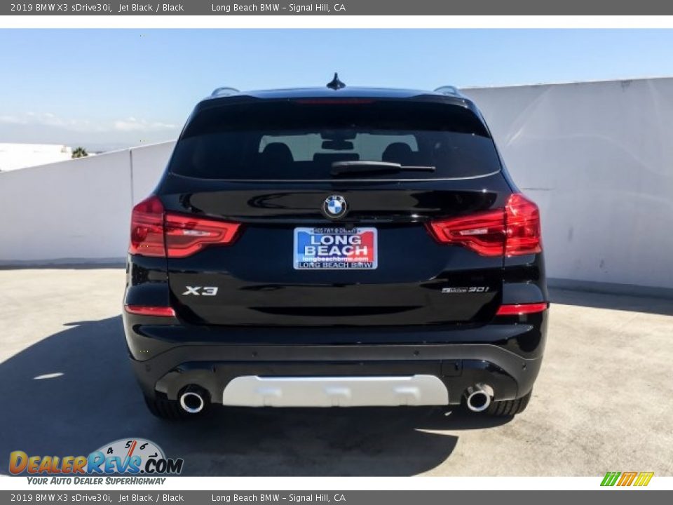 2019 BMW X3 sDrive30i Jet Black / Black Photo #3