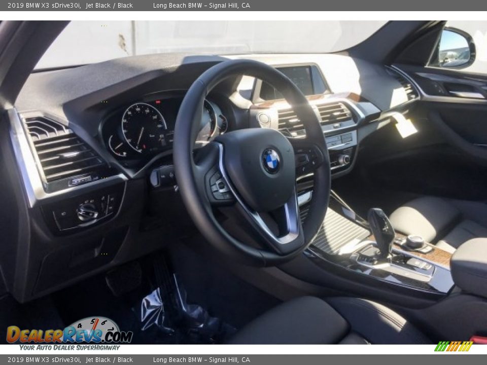 2019 BMW X3 sDrive30i Jet Black / Black Photo #4