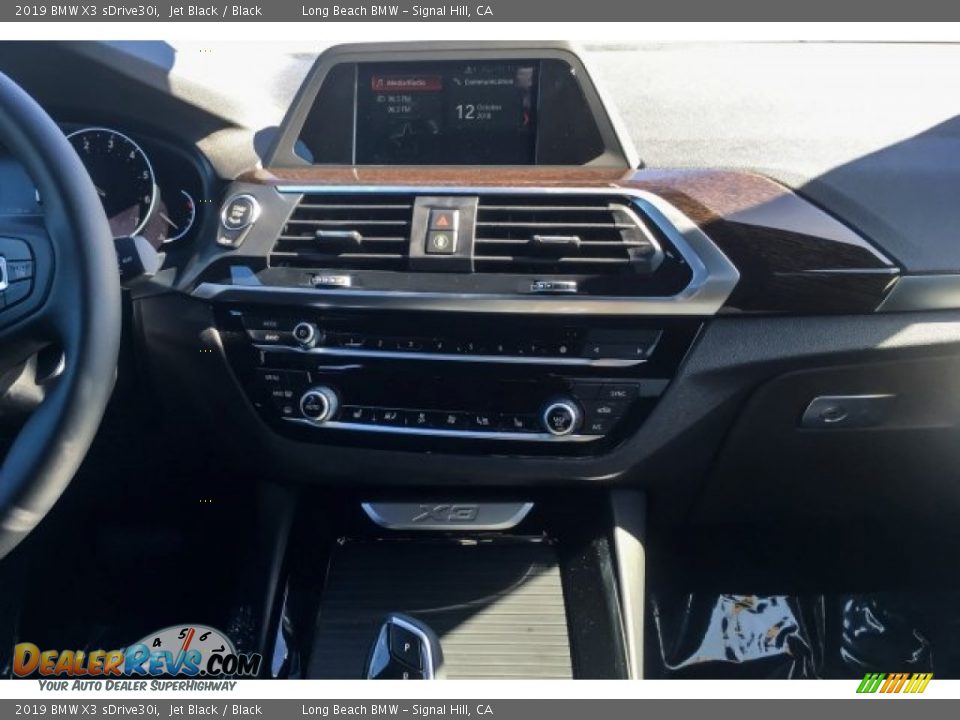 2019 BMW X3 sDrive30i Jet Black / Black Photo #6