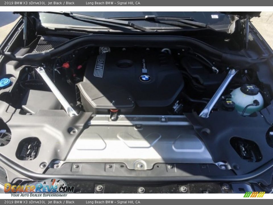 2019 BMW X3 sDrive30i Jet Black / Black Photo #8
