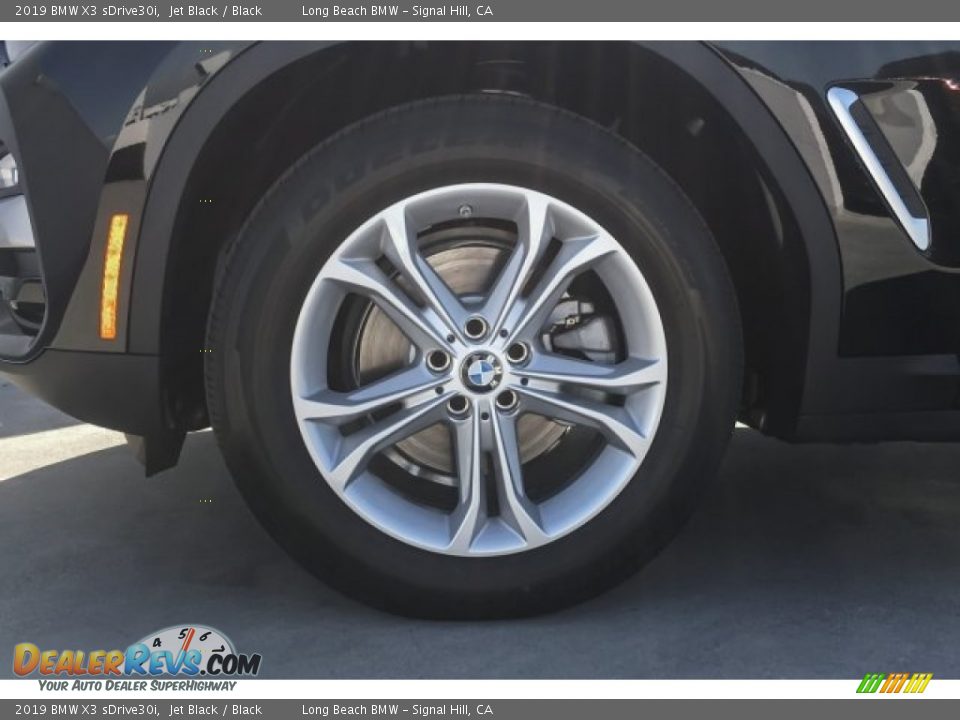 2019 BMW X3 sDrive30i Jet Black / Black Photo #9