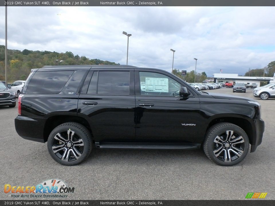 2019 GMC Yukon SLT 4WD Onyx Black / Jet Black Photo #4