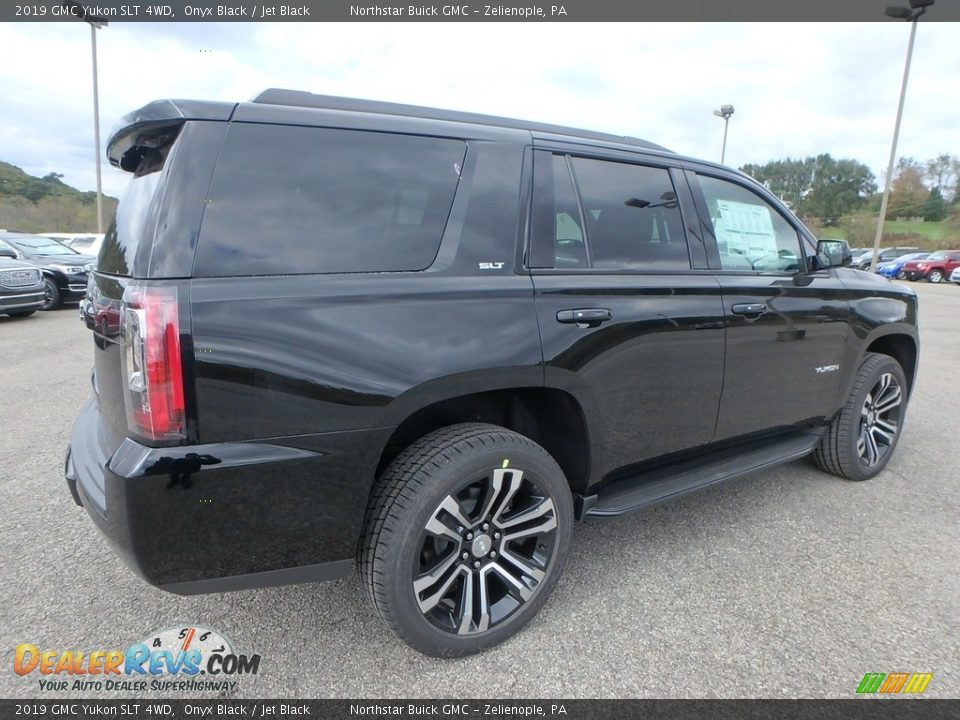 2019 GMC Yukon SLT 4WD Onyx Black / Jet Black Photo #5