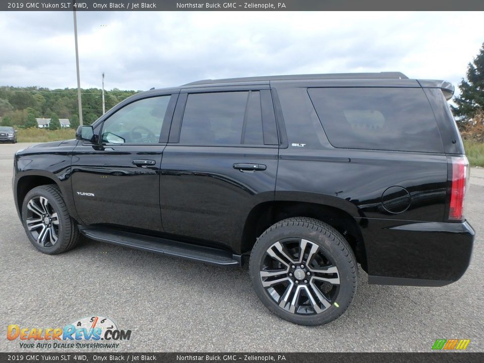2019 GMC Yukon SLT 4WD Onyx Black / Jet Black Photo #8