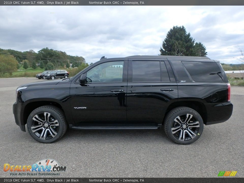 2019 GMC Yukon SLT 4WD Onyx Black / Jet Black Photo #9