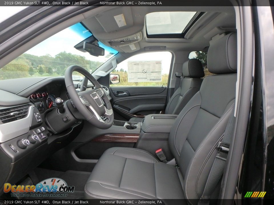 2019 GMC Yukon SLT 4WD Onyx Black / Jet Black Photo #11