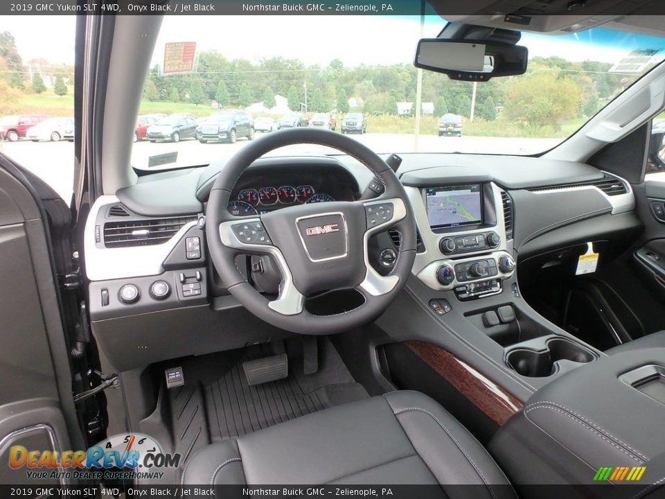 2019 GMC Yukon SLT 4WD Onyx Black / Jet Black Photo #13