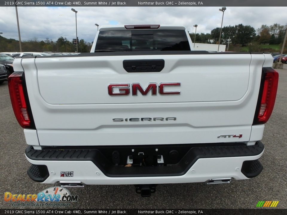 2019 GMC Sierra 1500 AT4 Crew Cab 4WD Summit White / Jet Black Photo #6