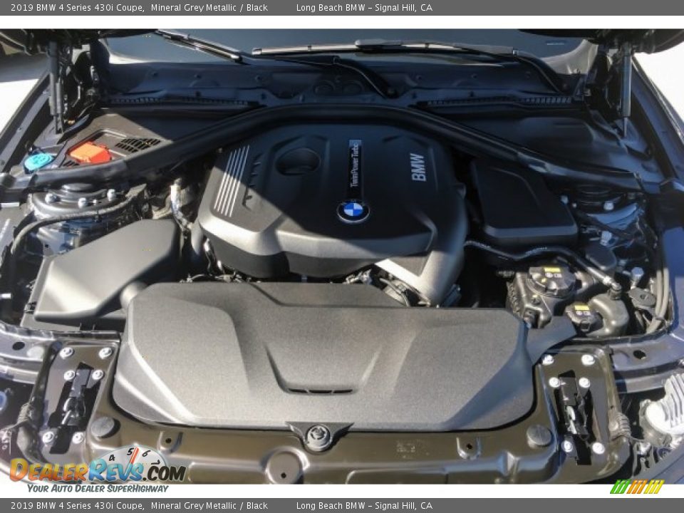 2019 BMW 4 Series 430i Coupe Mineral Grey Metallic / Black Photo #8