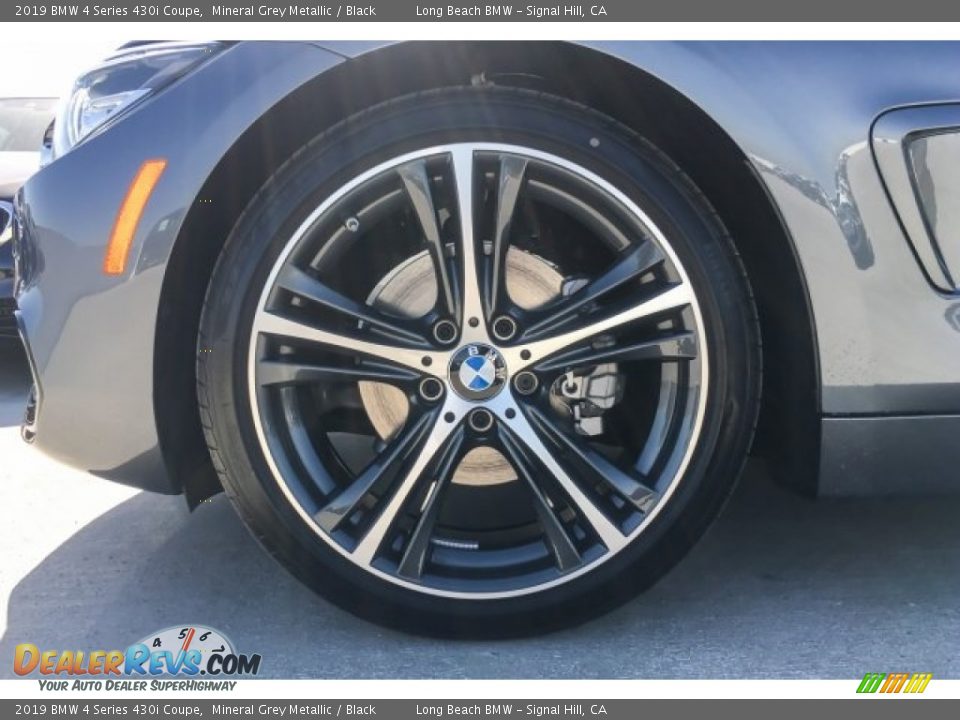2019 BMW 4 Series 430i Coupe Mineral Grey Metallic / Black Photo #9