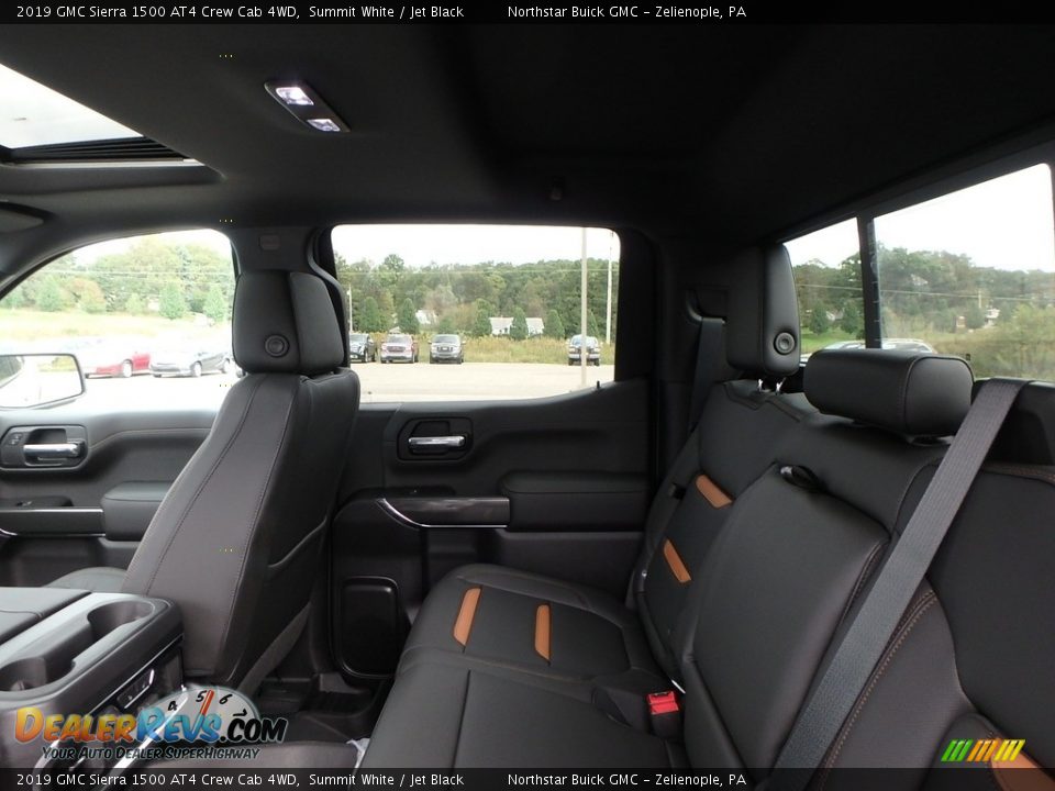 Rear Seat of 2019 GMC Sierra 1500 AT4 Crew Cab 4WD Photo #10