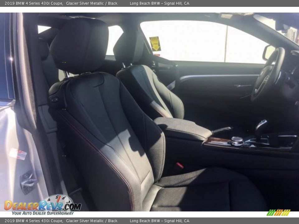 2019 BMW 4 Series 430i Coupe Glacier Silver Metallic / Black Photo #5