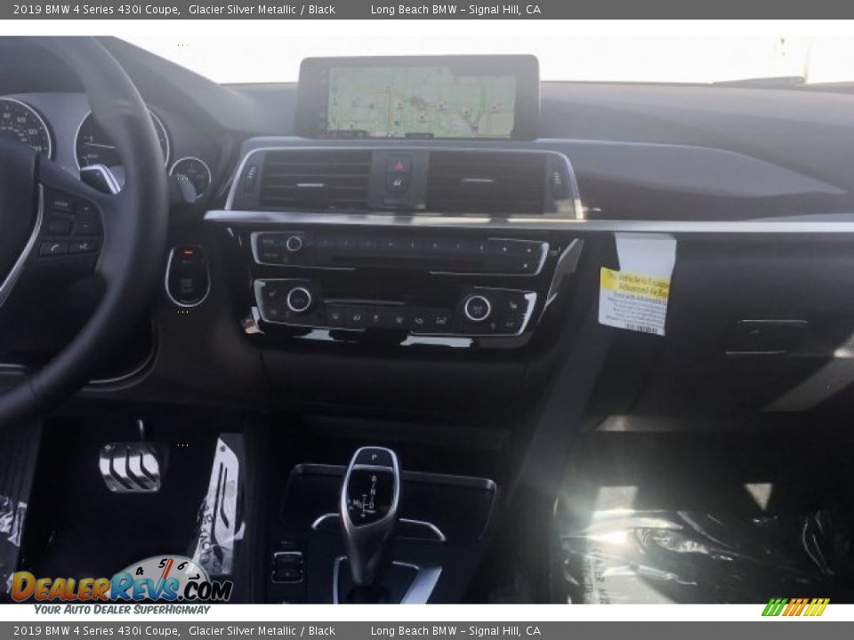 2019 BMW 4 Series 430i Coupe Glacier Silver Metallic / Black Photo #6