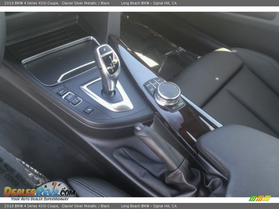 2019 BMW 4 Series 430i Coupe Glacier Silver Metallic / Black Photo #7