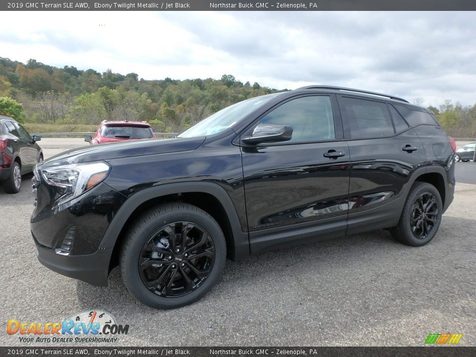 2019 GMC Terrain SLE AWD Ebony Twilight Metallic / Jet Black Photo #1