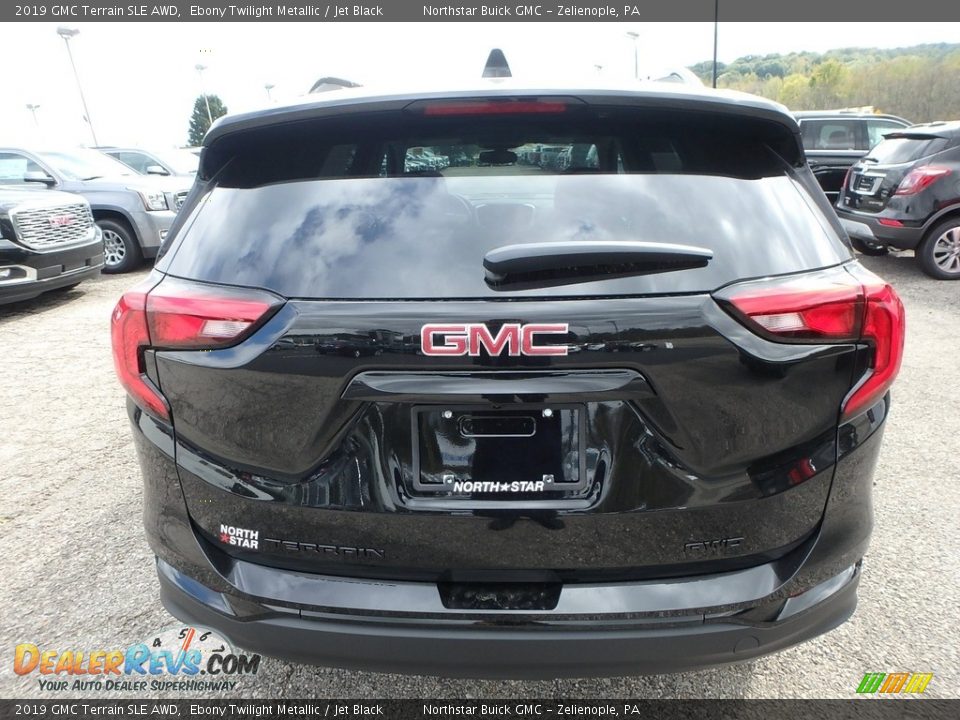 2019 GMC Terrain SLE AWD Ebony Twilight Metallic / Jet Black Photo #6