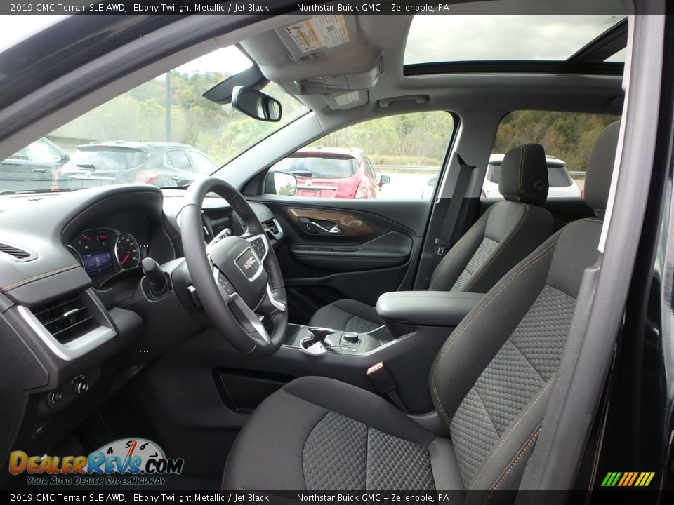 2019 GMC Terrain SLE AWD Ebony Twilight Metallic / Jet Black Photo #11