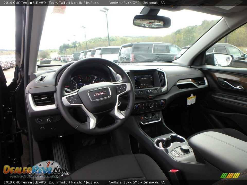 2019 GMC Terrain SLE AWD Ebony Twilight Metallic / Jet Black Photo #13