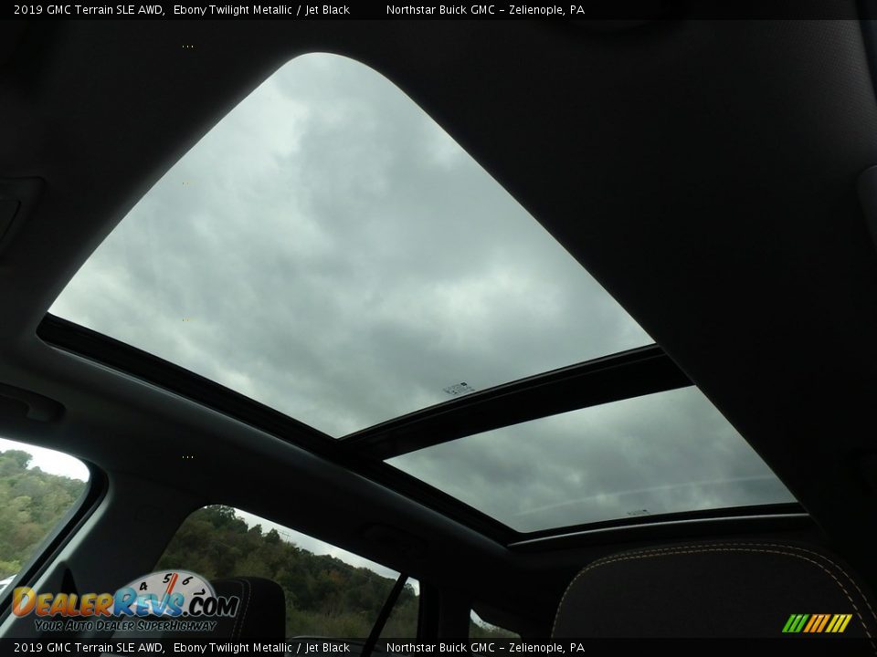 2019 GMC Terrain SLE AWD Ebony Twilight Metallic / Jet Black Photo #16