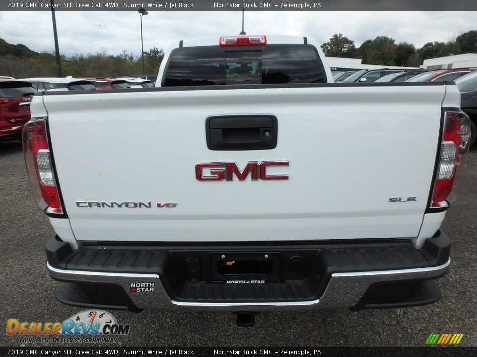 2019 GMC Canyon SLE Crew Cab 4WD Summit White / Jet Black Photo #6
