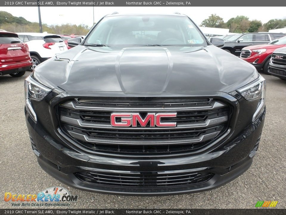 2019 GMC Terrain SLE AWD Ebony Twilight Metallic / Jet Black Photo #2