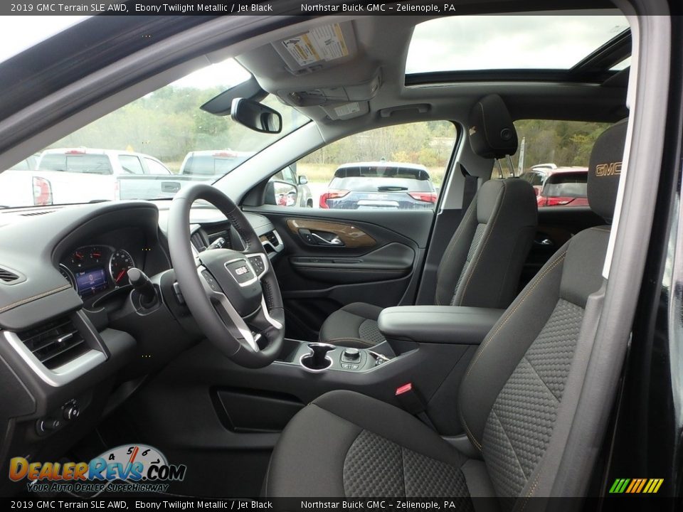 2019 GMC Terrain SLE AWD Ebony Twilight Metallic / Jet Black Photo #11