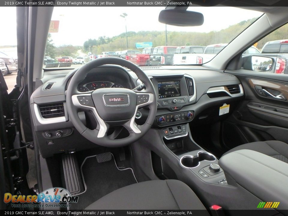 2019 GMC Terrain SLE AWD Ebony Twilight Metallic / Jet Black Photo #13