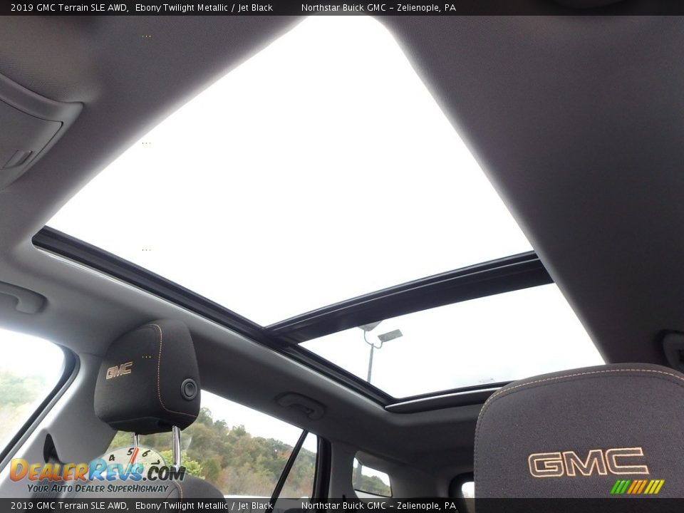 2019 GMC Terrain SLE AWD Ebony Twilight Metallic / Jet Black Photo #16